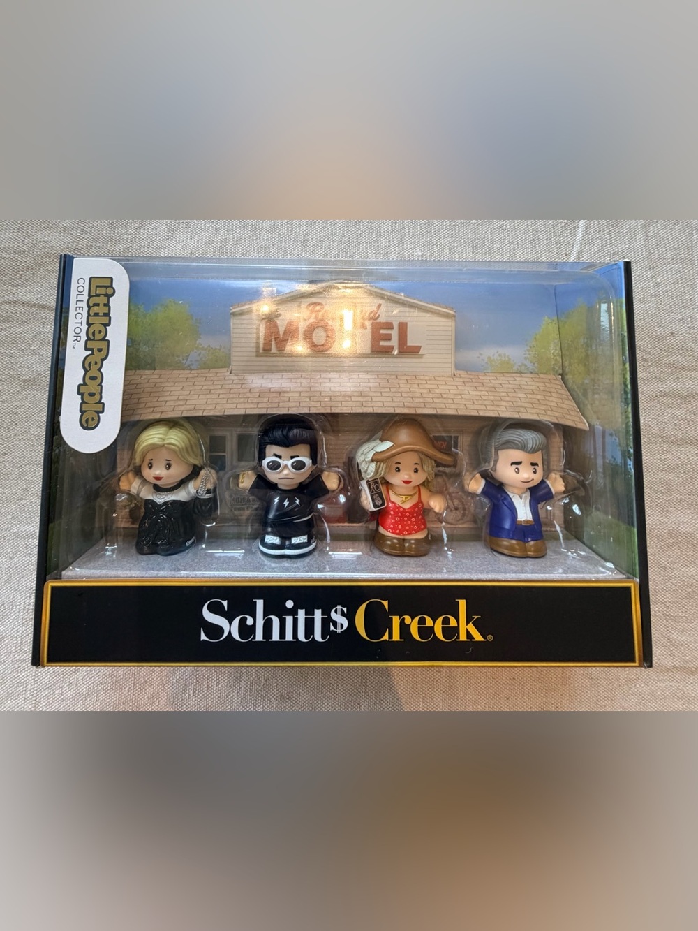 Fisher-Price Boxed Collectible Set Schitts Creek NEW